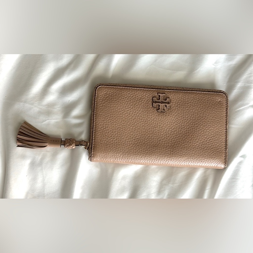 Tory Burch Continental Wallet with Tassel